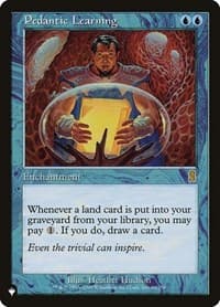 Pedantic Learning - The List Reprints - Magic: The Gathering card