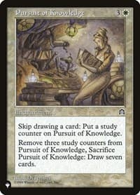 Pursuit of Knowledge - The List Reprints - Magic: The Gathering card