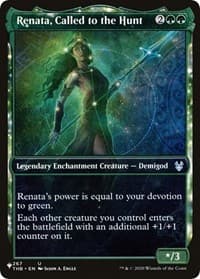 Renata, Called to the Hunt (Showcase) - The List Reprints - Magic: The Gathering card