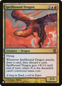 Spellbound Dragon - The List Reprints - Magic: The Gathering card