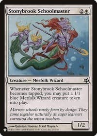 Stonybrook Schoolmaster - The List Reprints - Magic: The Gathering card