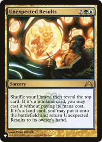 Unexpected Results - The List Reprints - Magic: The Gathering card