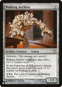 Walking Archive - The List Reprints - Magic: The Gathering card