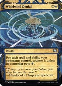 Whirlwind Denial (Foil Etched) - Strixhaven: Mystical Archive - Magic: The Gathering card