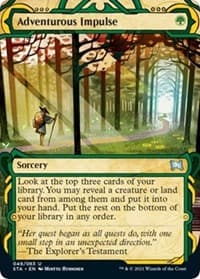 Adventurous Impulse - Strixhaven: Mystical Archive - Magic: The Gathering card
