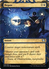 Negate (Foil Etched) - Strixhaven: Mystical Archive - Magic: The Gathering card