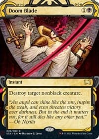 Doom Blade - Strixhaven: Mystical Archive - Magic: The Gathering card