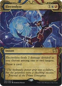 Electrolyze (Foil Etched) - Strixhaven: Mystical Archive - Magic: The Gathering card