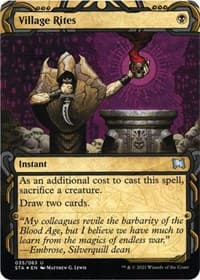 Village Rites (Foil Etched) - Strixhaven: Mystical Archive - Magic: The Gathering card