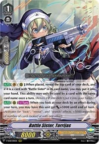 Battle Sister, Torrijas - V-SS08: Clan Selection Plus Vol.2 - Cardfight Vanguard card