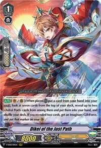 Dikei of the Just Path - V-SS08: Clan Selection Plus Vol.2 - Cardfight Vanguard card