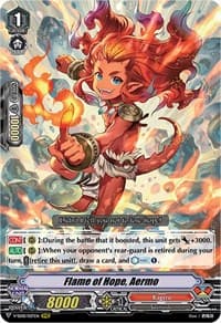 Flame of Hope, Aermo - V-SS08: Clan Selection Plus Vol.2 - Cardfight Vanguard card