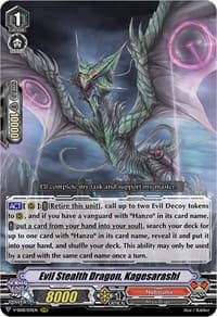 Evil Stealth Dragon, Kagesarashi - V-SS08: Clan Selection Plus Vol.2 - Cardfight Vanguard card