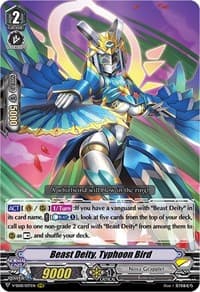 Beast Deity, Typhoon Bird - V-SS08: Clan Selection Plus Vol.2 - Cardfight Vanguard card
