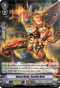 Beast Deity, Scarlet Bird - V-SS08: Clan Selection Plus Vol.2 - Cardfight Vanguard card