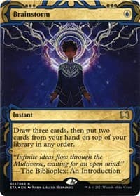 Brainstorm (Foil Etched) - Strixhaven: Mystical Archive - Magic: The Gathering card