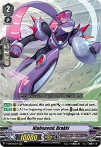 Highspeed, Brakki - V-SS08: Clan Selection Plus Vol.2 - Cardfight Vanguard card