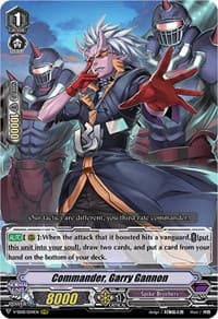 Commander, Garry Gannon - V-SS08: Clan Selection Plus Vol.2 - Cardfight Vanguard card