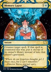 Memory Lapse - Strixhaven: Mystical Archive - Magic: The Gathering card