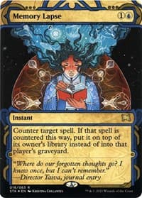 Memory Lapse (Foil Etched) - Strixhaven: Mystical Archive - Magic: The Gathering card