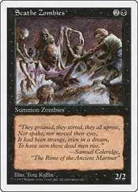 Scathe Zombies - Fifth Edition - Magic: The Gathering card