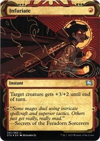 Infuriate (Foil Etched) - Strixhaven: Mystical Archive - Magic: The Gathering card