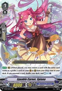 Equable Career, Spiana - V-SS08: Clan Selection Plus Vol.2 - Cardfight Vanguard card