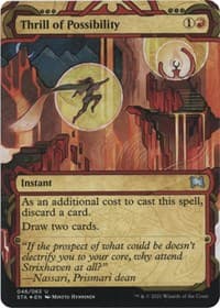 Thrill of Possibility (Foil Etched) - Strixhaven: Mystical Archive - Magic: The Gathering card