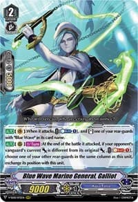 Blue Wave Marine General, Galliot - V-SS08: Clan Selection Plus Vol.2 - Cardfight Vanguard card