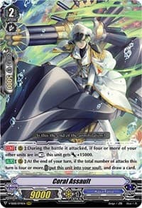 Coral Assault - V-SS08: Clan Selection Plus Vol.2 - Cardfight Vanguard card