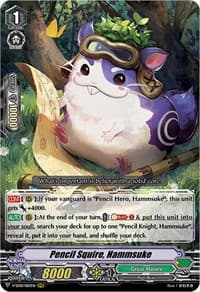 Pencil Squire, Hammsuke - V-SS08: Clan Selection Plus Vol.2 - Cardfight Vanguard card