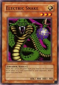 Electric Snake - Dark Beginning 1 - YuGiOh card