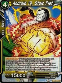 Android 14, Stoic Fist (Reprint) - Battle Evolution Booster - Dragon Ball Super: Masters card