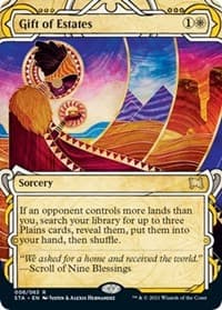 Gift of Estates - Strixhaven: Mystical Archive - Magic: The Gathering card