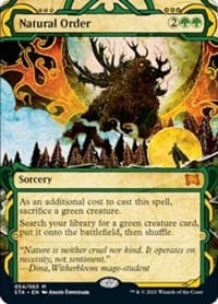 Natural Order - Strixhaven: Mystical Archive - Magic: The Gathering card