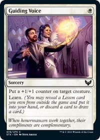 Guiding Voice - Strixhaven: School of Mages - Magic: The Gathering card