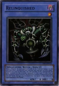 Relinquished - Dark Beginning 1 - YuGiOh card