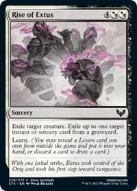 Rise of Extus - Strixhaven: School of Mages - Magic: The Gathering card