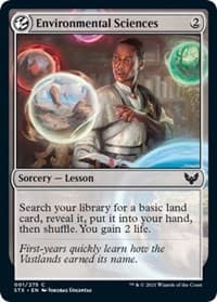 Environmental Sciences - Strixhaven: School of Mages - Magic: The Gathering card