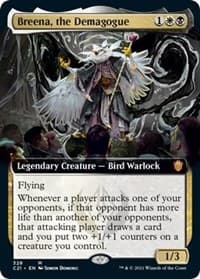 Breena, the Demagogue (Extended Art) - Commander 2021 - Magic: The Gathering card