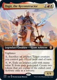 Osgir, the Reconstructor (Extended Art) - Commander 2021 - Magic: The Gathering card