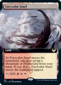 Furycalm Snarl (Extended Art) - Strixhaven: School of Mages - Magic: The Gathering card