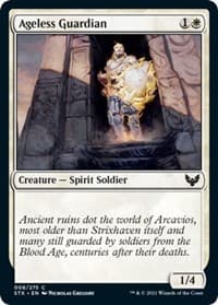 Ageless Guardian - Strixhaven: School of Mages - Magic: The Gathering card