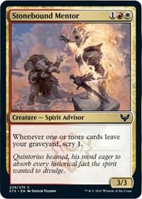 Stonebound Mentor - Strixhaven: School of Mages - Magic: The Gathering card