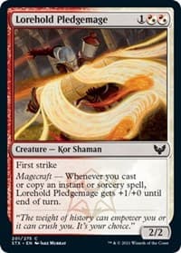 Lorehold Pledgemage - Strixhaven: School of Mages - Magic: The Gathering card