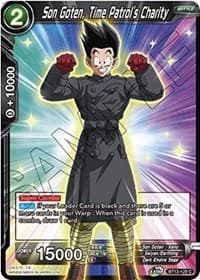Son Goten, Time Patrol's Charity - Supreme Rivalry - Dragon Ball Super: Masters card