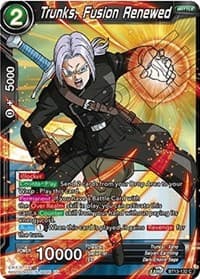 Trunks, Fusion Renewed - Supreme Rivalry - Dragon Ball Super: Masters card