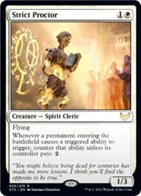 Strict Proctor - Strixhaven: School of Mages - Magic: The Gathering card