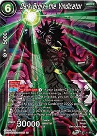 Dark Broly, the Vindicator - Supreme Rivalry - Dragon Ball Super: Masters card