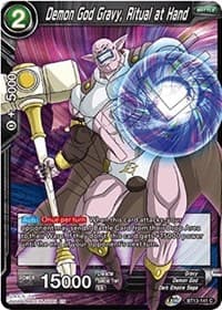 Demon God Gravy, Ritual at Hand - Supreme Rivalry - Dragon Ball Super: Masters card